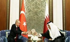 هدیه خاص امیر قطر به رئیس جمهور ترکیه/ ویدئو