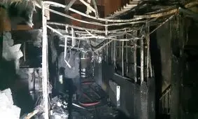 آتش‌سوزی در خوابگاه زنان در خیابان شریعتی تهران/ نجات ساکنان توسط آتش‌نشانان

