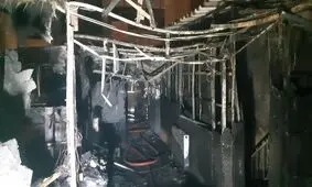 آتش‌سوزی در خوابگاه زنان در خیابان شریعتی تهران/ نجات ساکنان توسط آتش‌نشانان

