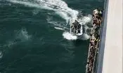 وقوع حادثه دریایی در نزدیکی سواحل یمن توسط چند قایق کوچک حامل افراد مسلح