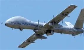 انهدام یک فروند پهپاد هرمس ۹۰۰ توسط سپاه