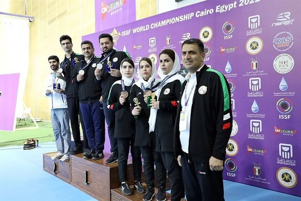 ۱۹ تیرانداز، ۴ مدال و یک سهمیه المپیک پاریس در مسابقات قهرمانی تیراندازی جهان 
