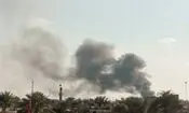 دود سیاه اطراف شهر بهبهان مربوط به سوزاندن لاستیک است