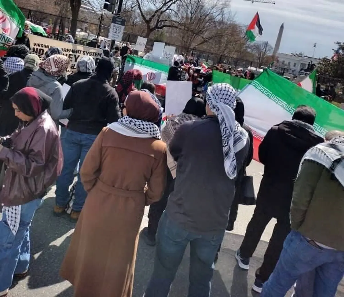 راهپیمایی روز قدس در واشنگتن  