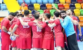 باخت مردان هندبال ایران در قهرمانی آسیا