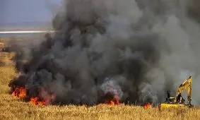 دود آتش‌سوزی هورالعظیم باز هم شهرهای خوزستان را فرا گرفت