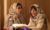 یک شانه تخم مرغ؛ هدیه خاطره حاتمی به سیما تیرانداز/ ویدئو