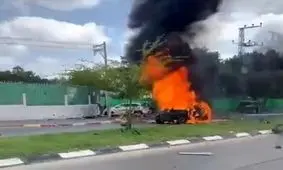 انفجار خودروی بمب‌گذاری شده در اسرائیل

