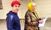 شوخی بامزه گوهر خیراندیش با عمو پورنگ سوژه شد!/ ویدئو