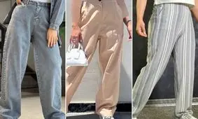 انواع استایل شلوار کتان زنانه برای اندام های مختلف/ عکس