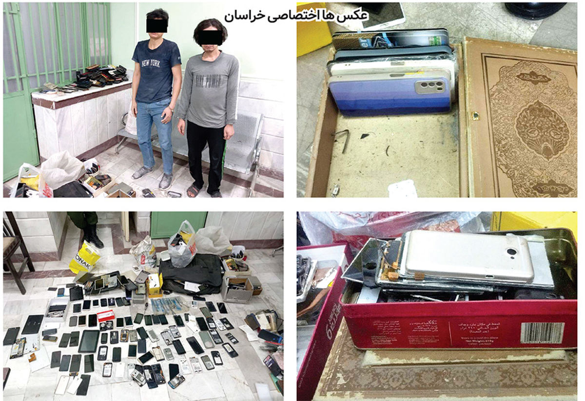 سردسته باند انتقال گوشی های سرقتی به خارج از کشور دستگیر شد