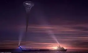 فرودگاهی که مسافر به فضا می‌برد!