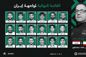 اعلام فهرست جدید تیم ملی عراق
