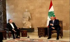 دیدار عراقچی با رئیس‌جمهور و وزیر خارجه لبنان/ تصاویر