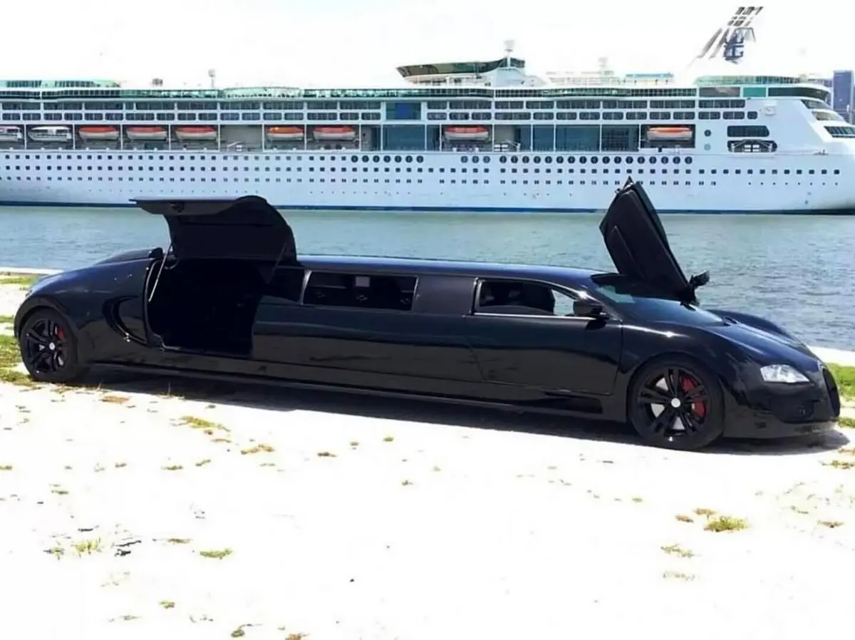 بوگاتی وی لانگ؛ لیموزین عجیب با طراحی ویرون/ تصاویر