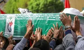 تشییع پیکر شهدای حملات رژیم صهیونیستی به تهران/ تصاویر