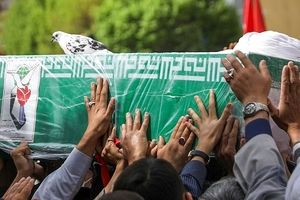 تشییع پیکر شهدای حملات رژیم صهیونیستی به تهران/ تصاویر