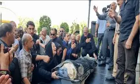 رضا سوخته‌سرایی تشییع شد و خیلی‌ها نیامدند!/ برزگر: اگر جامعه ما پیشرفته بود، سوخته‌سرایی می‌توانست رکورد مدوید را هم بشکند