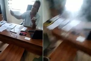 زنی پس از اخراج روی سر رئیسش آب جوش ریخت