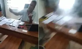  زنی پس از اخراج روی سر رئیسش آب جوش ریخت