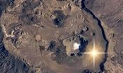 لکه سفید مرموز در صحرای آفریقا /فضانوردان ناسا پرده از راز شگفت‌انگیز صحرای آفریقا برداشتند