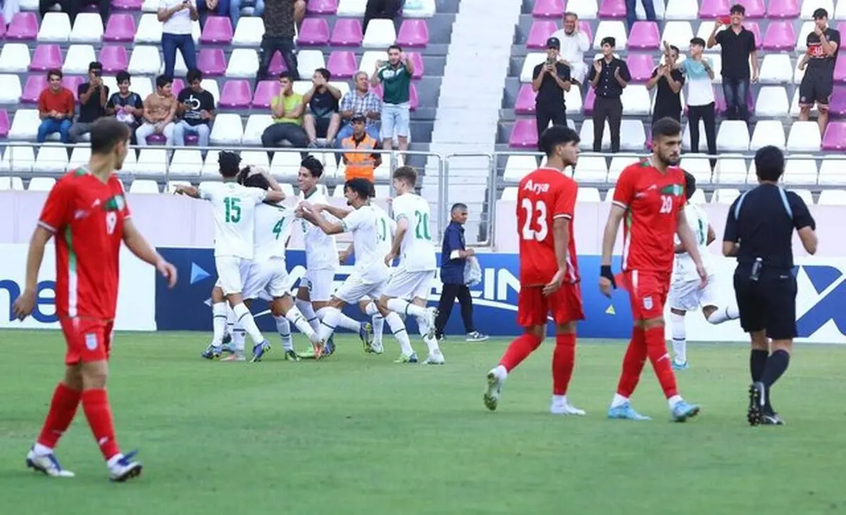 شکست تیم ملی امید ایران مقابل عراق در بازی تدارکاتی

