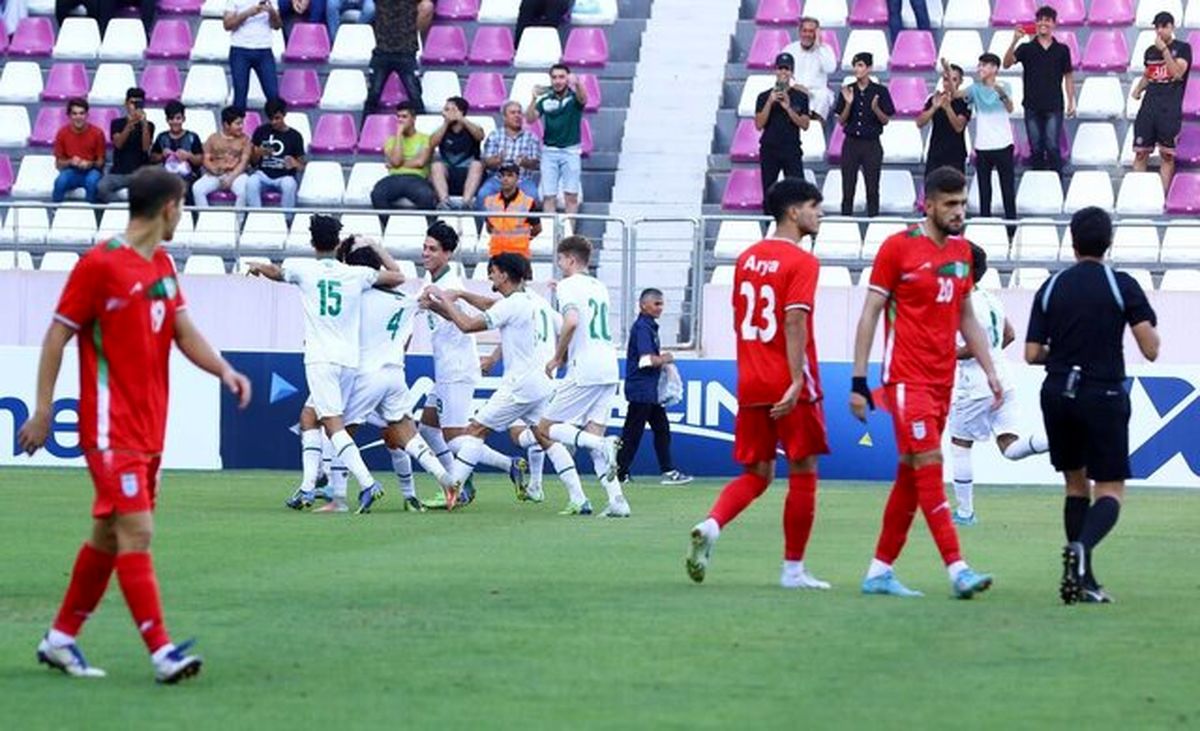 شکست تیم ملی امید ایران مقابل عراق در بازی تدارکاتی

