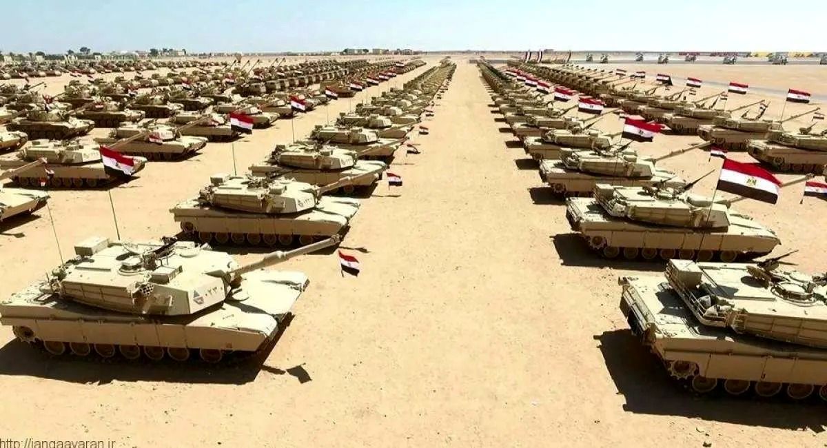 مصر، هدف بعدی حمله اسرائیل/ مقایسه قدرت هوایی، زمینی و دریایی مصر و اسرائیل/ جدول