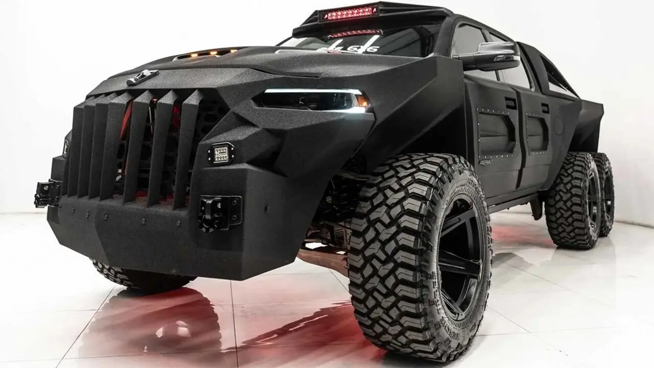 هیولای آخرالزمان آمریکایی با ۶ چرخ و قیمت نجومی