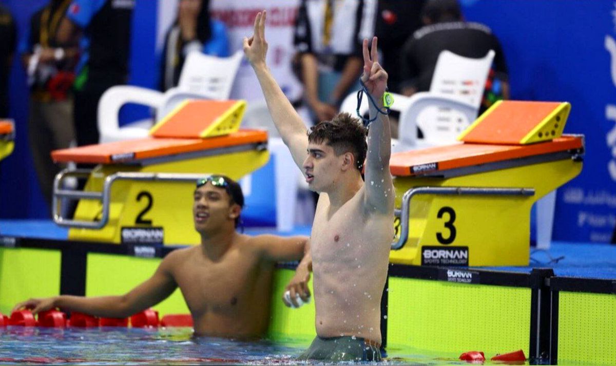 غلامی دومین طلا را ضرب کرد