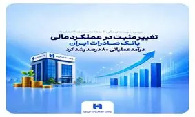 تغییر مثبت در عملکرد مالی بانک صادرات ایران/ درآمد عملیاتی 80 درصد رشد کرد