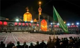 برگزاری مراسم دعای توسل در حرم امام رضا (ع) برای سلامتی رئیسی/ ویدئو