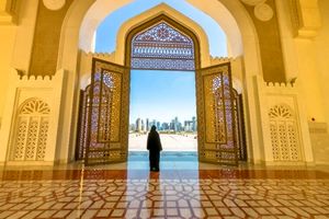 تصاویر زیباترین و بزرگترین مساجد قطر