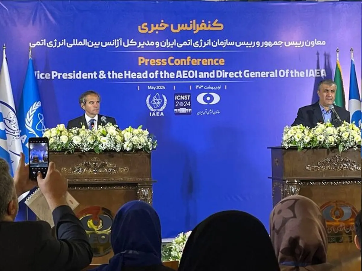 اسلامی: بر حل ۲ مکان باقی مانده تمرکز می‌کنیم/ گروسی: پیشنهادی شامل گام‌های عملیاتی به ایران ارائه کردم

