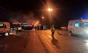 جزئیات واژگونی مینی بوس در مینودشت استان گلستان