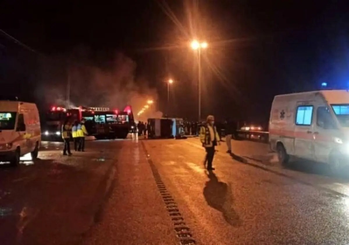جزئیات واژگونی مینی بوس در مینودشت استان گلستان