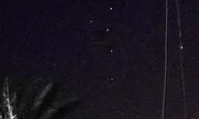 مشاهده اجسام عجیب در آسمان جنوب ایران/ ویدئو