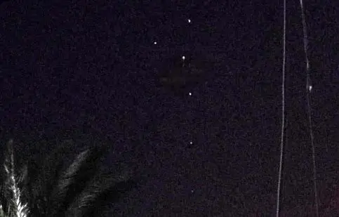 مشاهده اجسام عجیب در آسمان جنوب ایران/ ویدئو