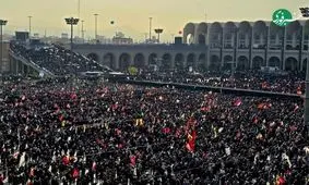 تصاویر خبر فوری از آخرین ساعات وداع با رهبر شهید در مصلای تهران