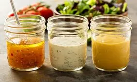 ۳ مدل سس رژیمی و خوشمزه برای غذا و سالاد