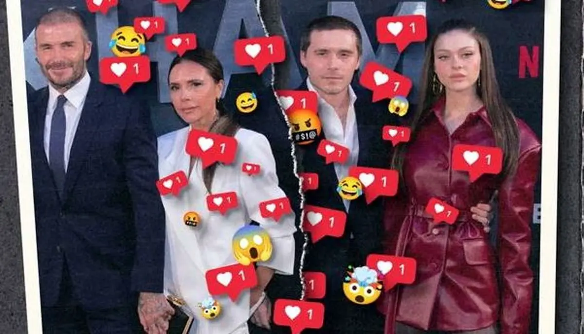 رقص ناجور! | ماجرای جنگ عروس دیوید بکهام از کجا آغاز شد؟  | برندسازی با خون