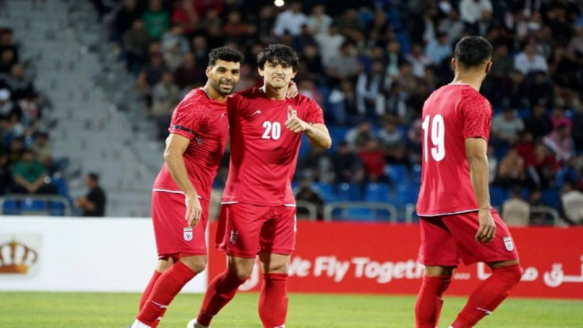 ایران ۳ - اردن یک/ به فینال تورنمنت چهار جانبه اردن رسیدیم