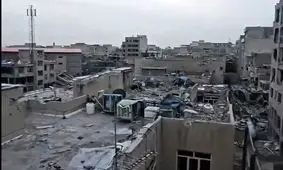 ویدئویی جدید از حجم تخریب ناشی از بمباران اسرائیلی- آمریکایی در محدوده رسالت تهران، ۱۸ اسفند ۱۴۰۴