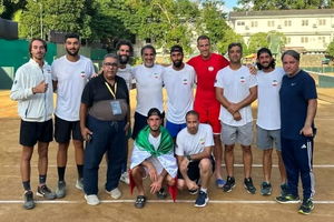 قهرمانی تیم ملی تنیس‌ ایران در گروه 3 آسیا

