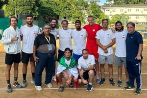 قهرمانی تیم ملی تنیس‌ ایران در گروه 3 آسیا

