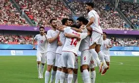 پیروزی پرگل امیدهای ایران مقابل هنگ کنگ