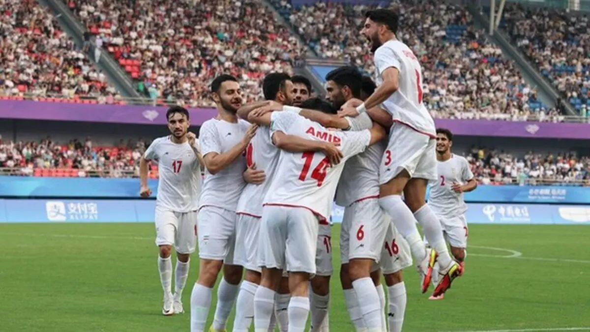 پیروزی پرگل امیدهای ایران مقابل هنگ کنگ