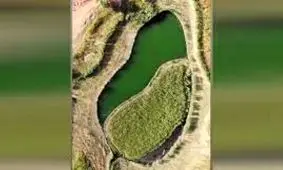 جزیره زیبای شناور و متحرک در ایران