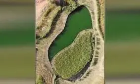 جزیره زیبای شناور و متحرک در ایران