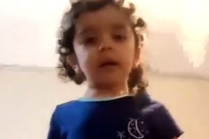 وداع با فرشته‌ای کوچک؛ زهرا برزگر، شهید سه‌ساله‌ای که با سرود «ای ایران» جاودانه شد/ ویدئو